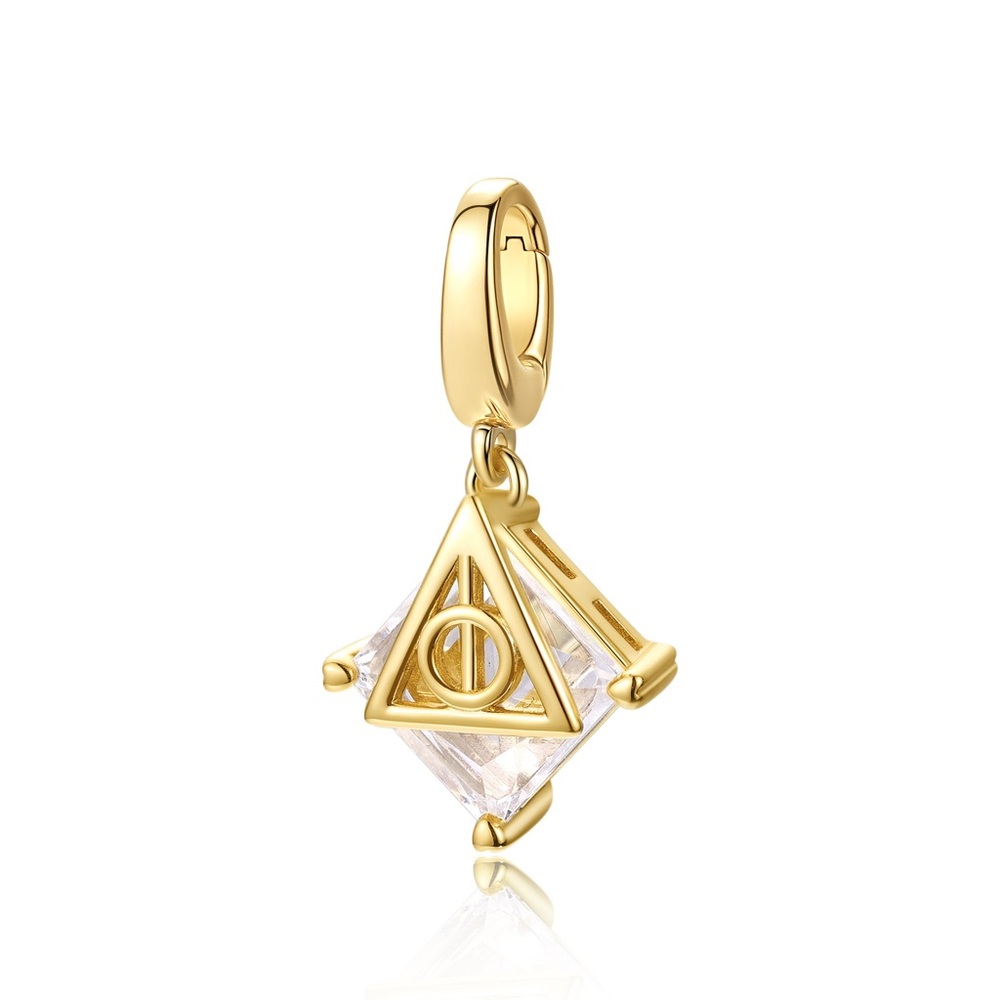 Harry Potter x FANCI.ME Silver Necklace & Gold Charm - Picture 2 of 6